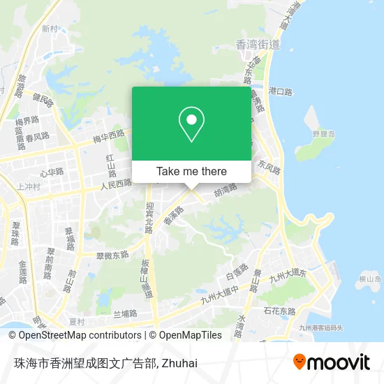 珠海市香洲望成图文广告部 map