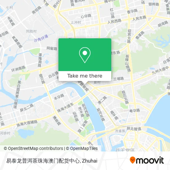 易泰龙普洱茶珠海澳门配货中心 map