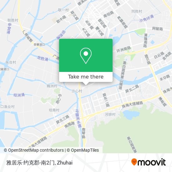 雅居乐·约克郡-南2门 map