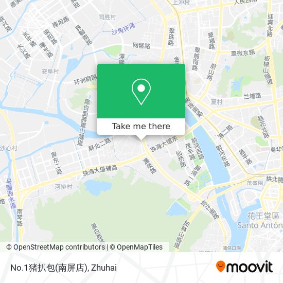 No.1猪扒包(南屏店) map
