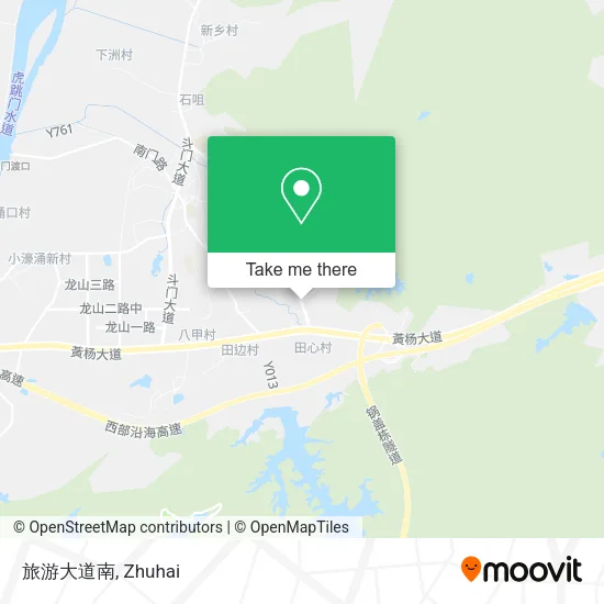 旅游大道南 map