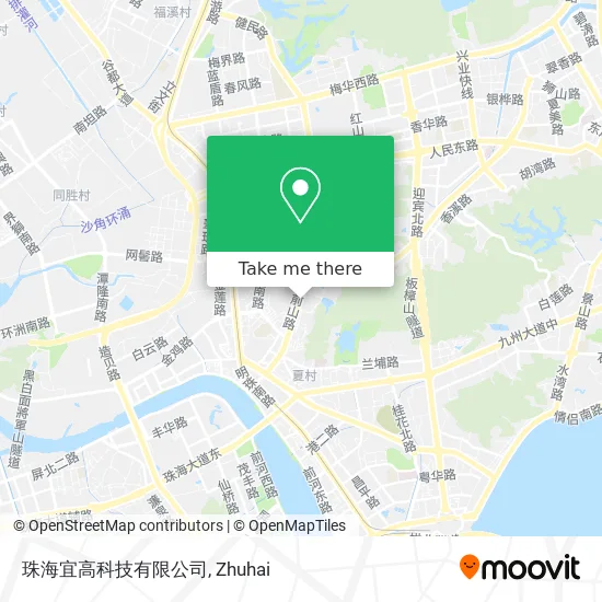 珠海宜高科技有限公司 map