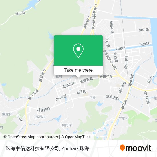 珠海中信达科技有限公司 map
