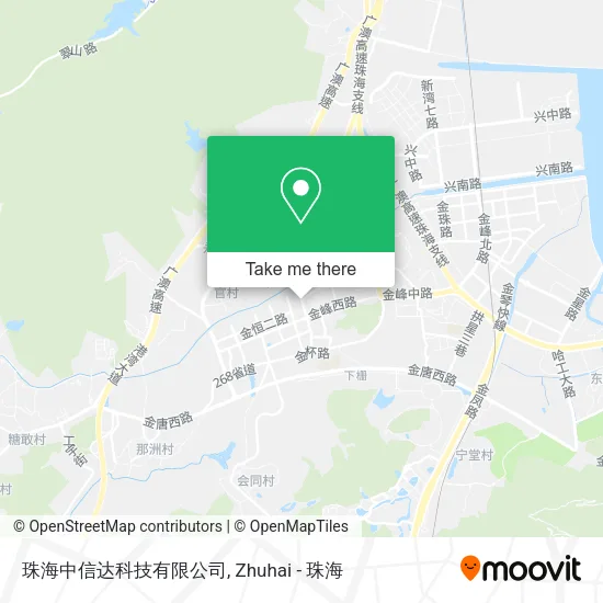 珠海中信达科技有限公司 map