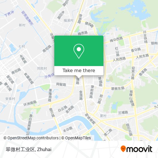 翠微村工业区 map
