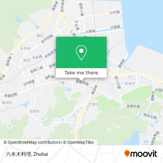 六本木料理 map