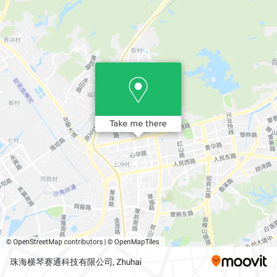 珠海横琴赛通科技有限公司 map