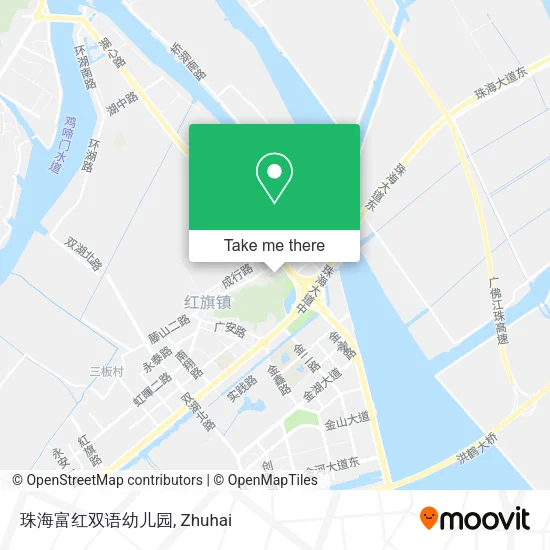 珠海富红双语幼儿园 map