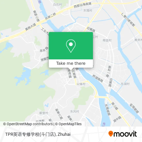 TPR英语专修学校(斗门店) map