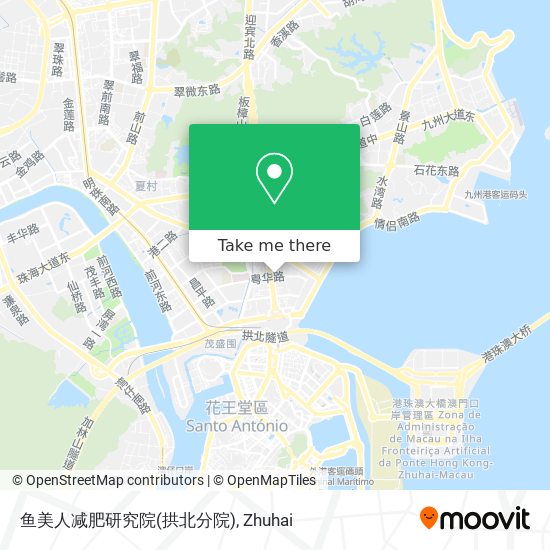 鱼美人减肥研究院(拱北分院) map