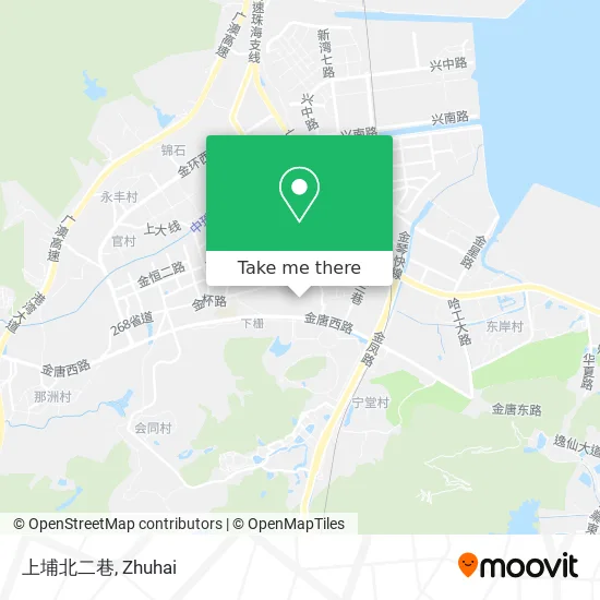 上埔北二巷 map