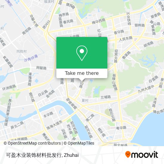 可盈木业装饰材料批发行 map