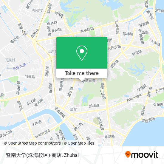 暨南大学(珠海校区)-商店 map