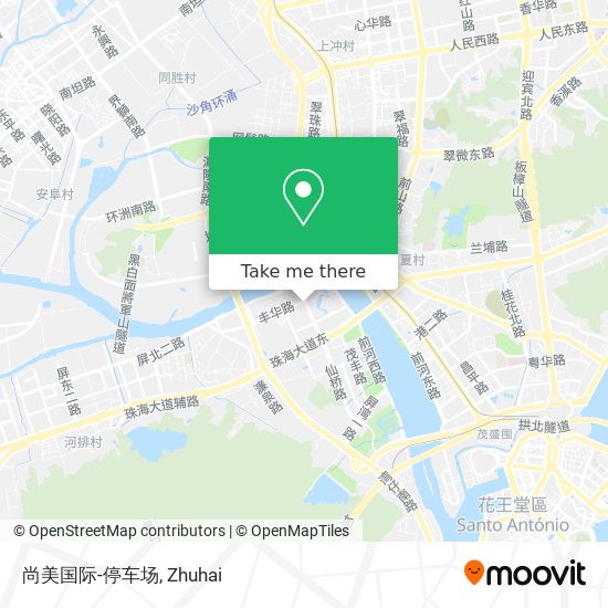 尚美国际-停车场 map