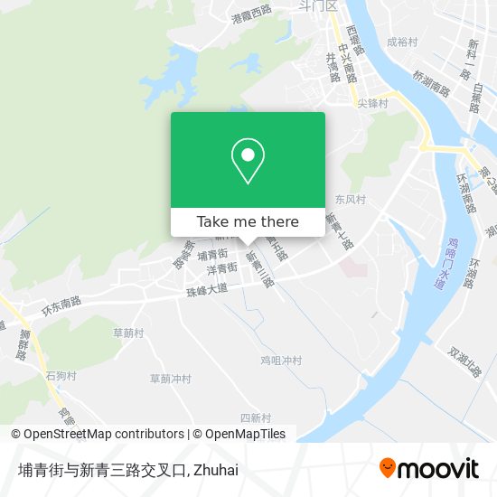 埔青街与新青三路交叉口 map