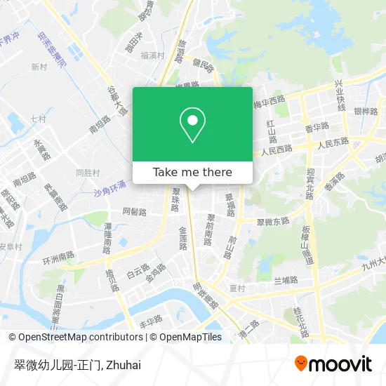 翠微幼儿园-正门 map