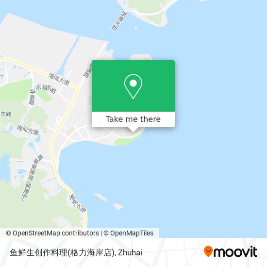 鱼鲜生创作料理(格力海岸店) map