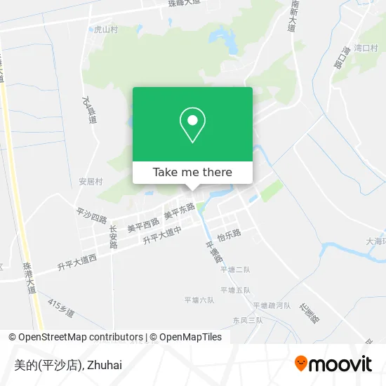 美的(平沙店) map