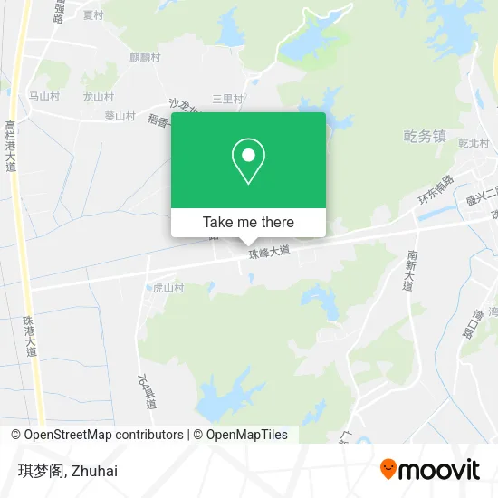 琪梦阁 map