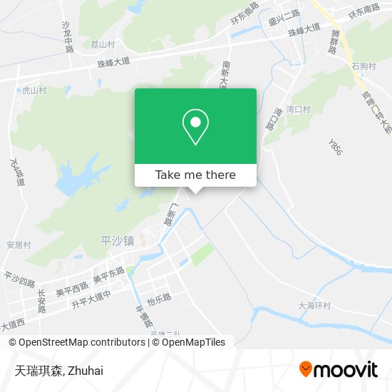 天瑞琪森 map