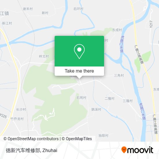 德新汽车维修部 map