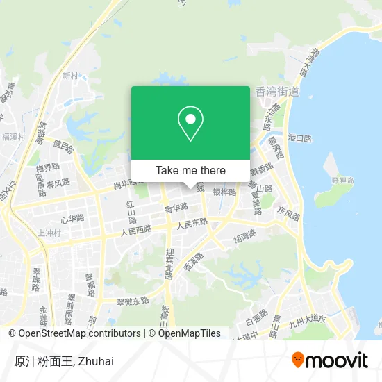 原汁粉面王 map