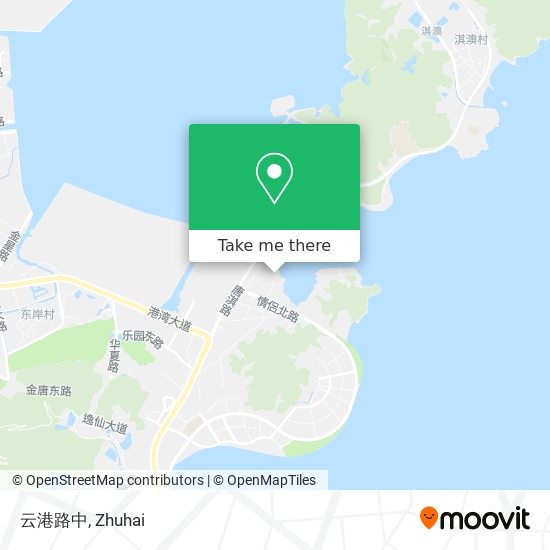 云港路中 map