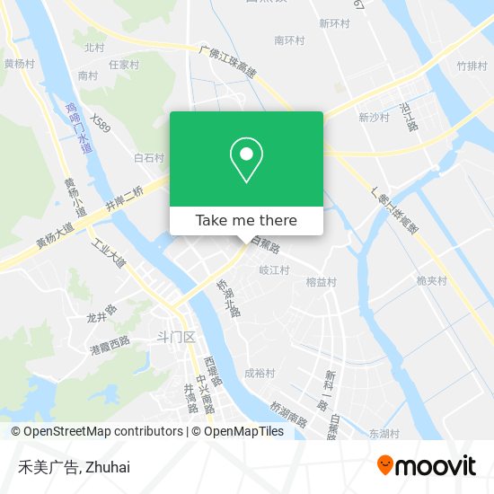 禾美广告 map