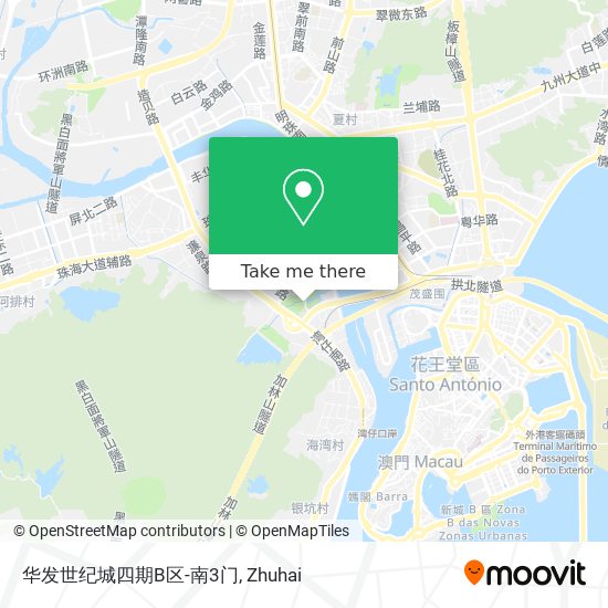 华发世纪城四期B区-南3门 map