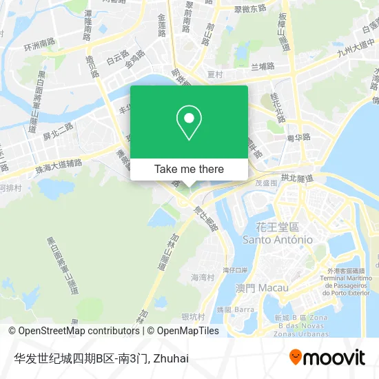 华发世纪城四期B区-南3门 map