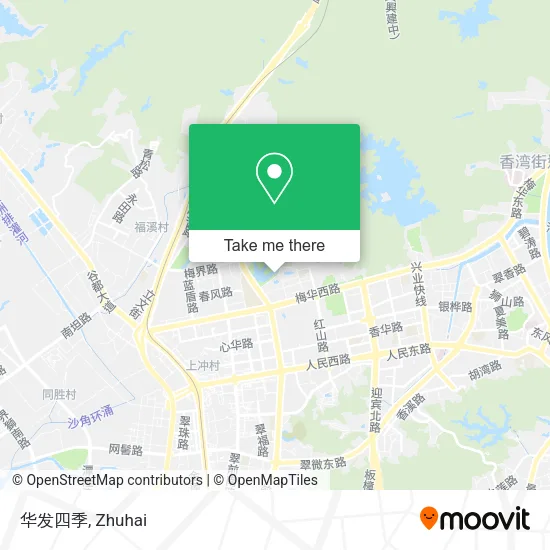 华发四季 map