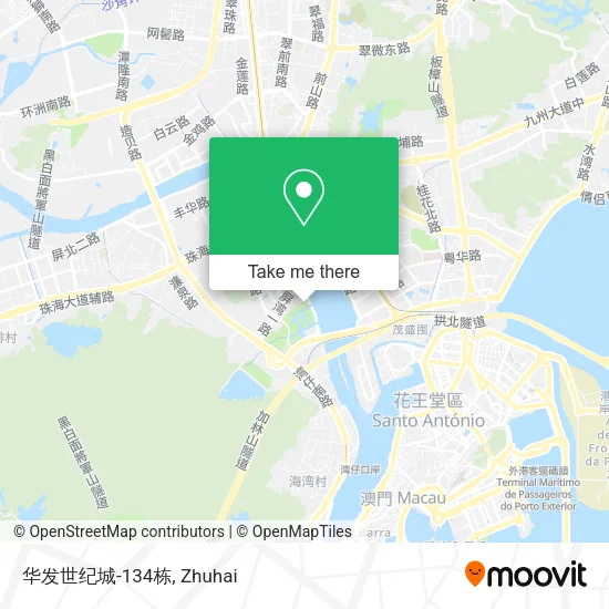 华发世纪城-134栋 map