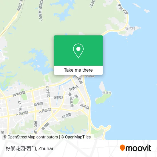 好景花园-西门 map