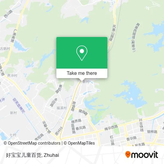 好宝宝儿童百货 map