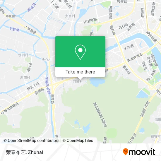 荣泰布艺 map