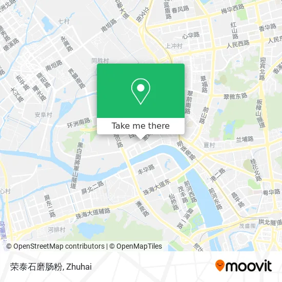 荣泰石磨肠粉 map