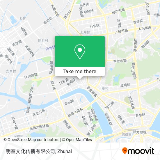 明室文化传播有限公司 map