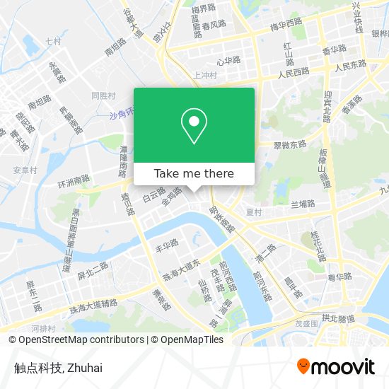 触点科技 map
