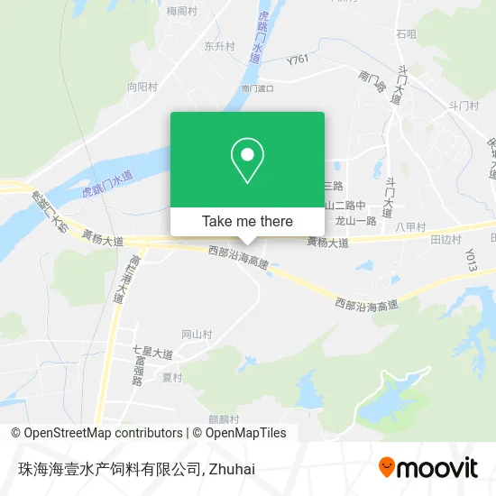 珠海海壹水产饲料有限公司 map