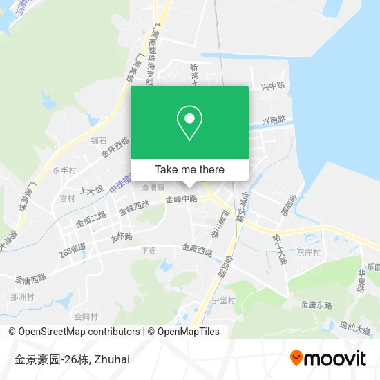 金景豪园-26栋 map