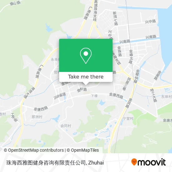 珠海西雅图健身咨询有限责任公司 map
