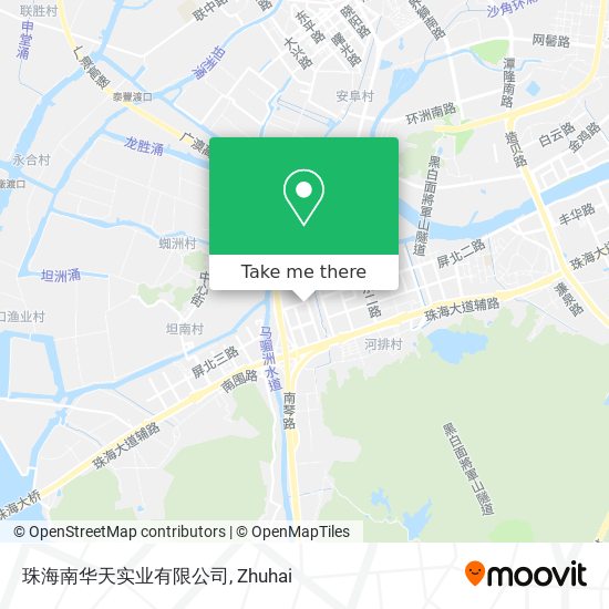 珠海南华天实业有限公司 map