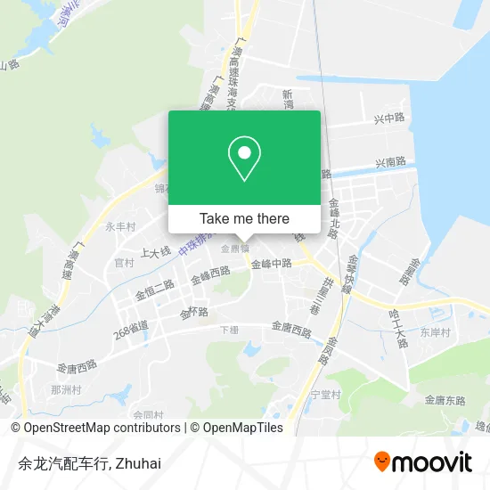 余龙汽配车行 map