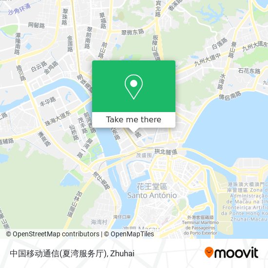 中国移动通信(夏湾服务厅) map