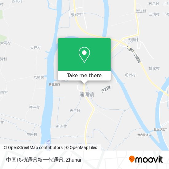 中国移动通讯新一代通讯 map