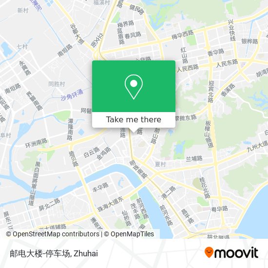 邮电大楼-停车场 map