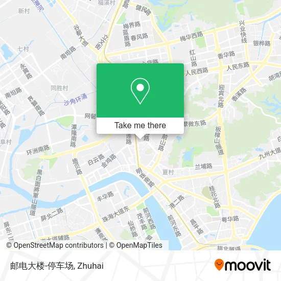 邮电大楼-停车场 map