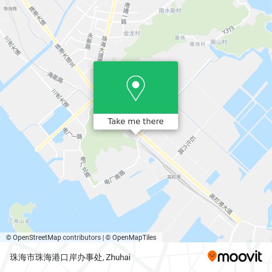 珠海市珠海港口岸办事处 map