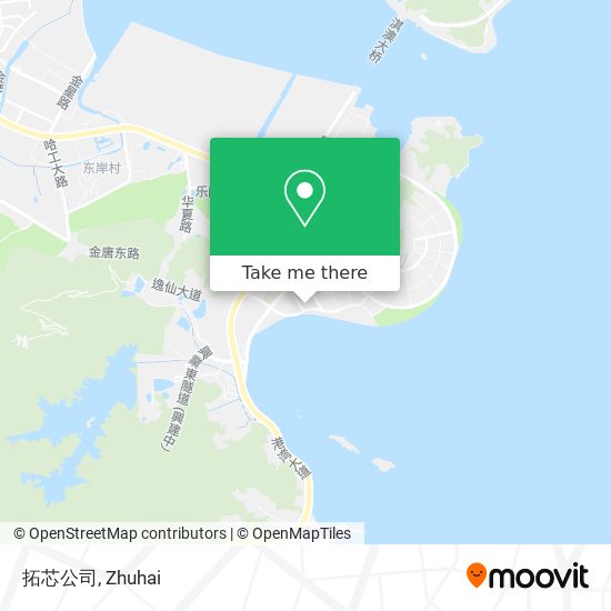 拓芯公司 map