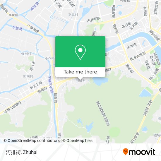 河排街 map